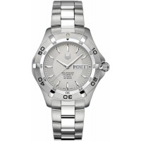 Tag Heuer Aquaracer 2000 Day Date Silver Dial Men's Watch WAF2011-BA0818